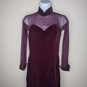 Velvet Evening Dress